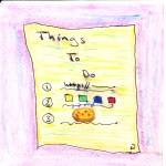 Painting of a To-Do List