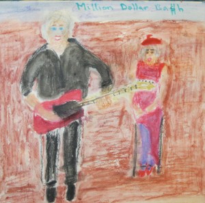 Million Dollar Bash. Million Dollar Bash: self-portrait with Johnny Harper.